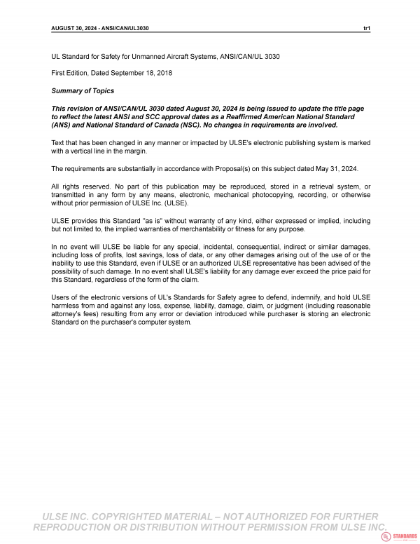 UL 3030 PDF UL 3030 PDF